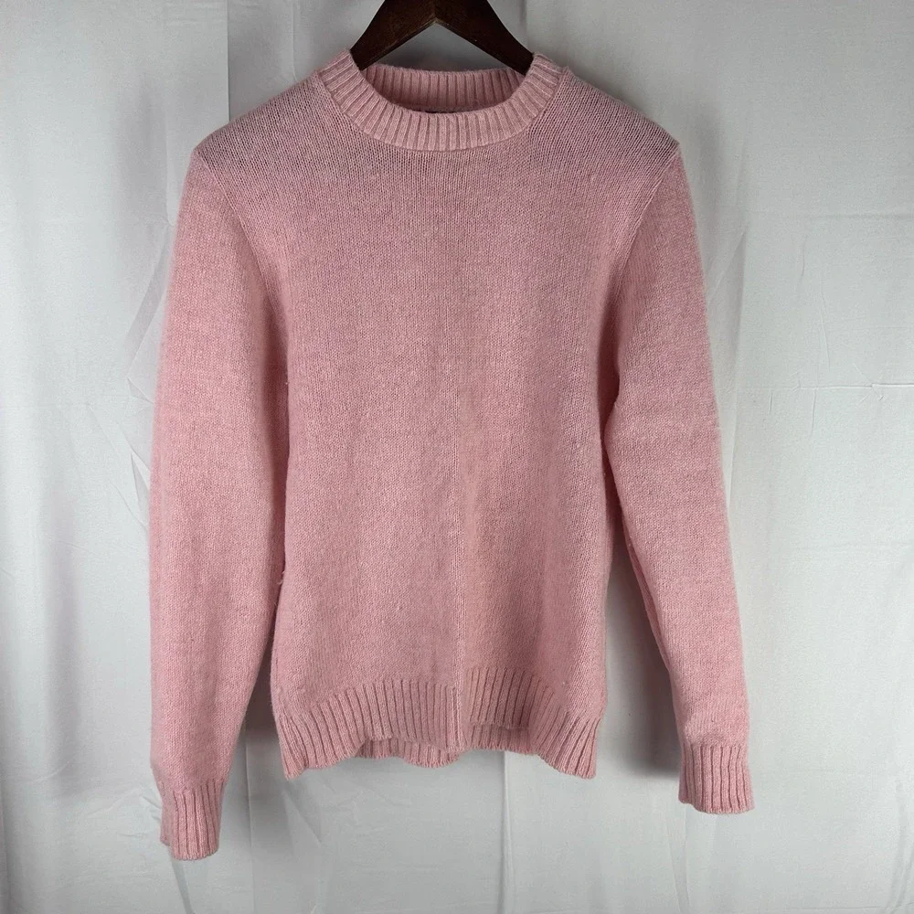 Robert‎ Bruce Sweater Women Medium Pink Made In USA Vintage Pullover